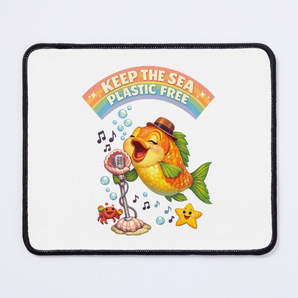Item preview, Keep the Sea Plastic Free designed and sold by LuveraxArt.