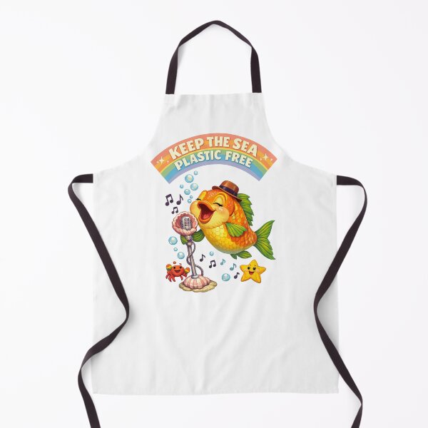 Item preview, Keep the Sea Plastic Free designed and sold by LuveraxArt.