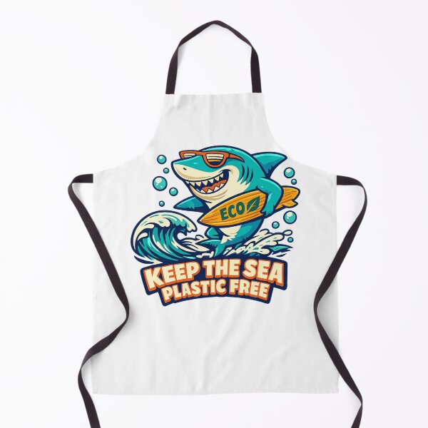 Item preview, Keep the Sea Plastic Free designed and sold by LuveraxArt.