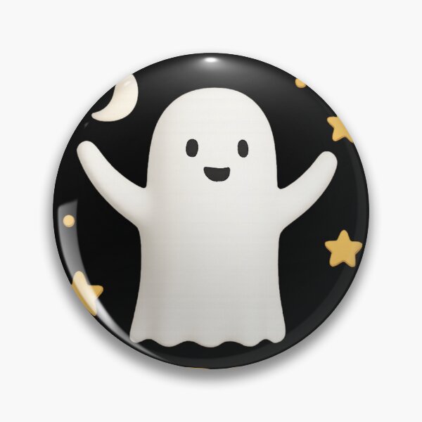 Item preview, Boo-tiful Day Kawaii Ghost – Cute Pastel Halloween Design T-Shirt designed and sold by MerchWSzpilkach.