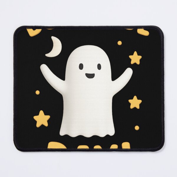Item preview, Boo-tiful Day Kawaii Ghost – Cute Pastel Halloween Design T-Shirt designed and sold by MerchWSzpilkach.