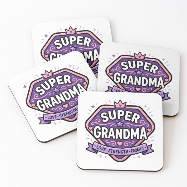 Item preview, Super Grandma Shirt – Mother’s Day Gift Cute Grandma Tee designed and sold by relso.