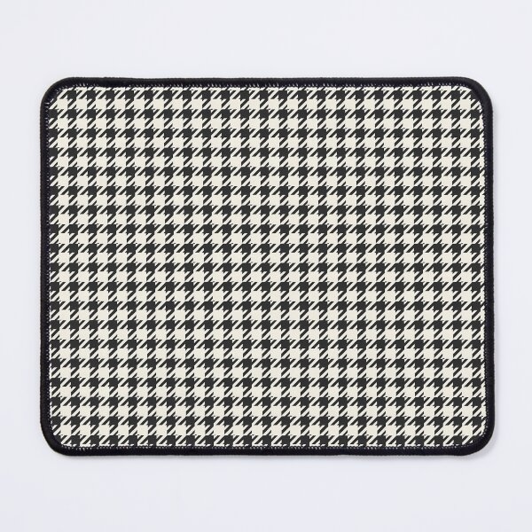 Item preview, Classic Bold Black and White Houndstooth Pattern designed and sold by zenjiinspired.