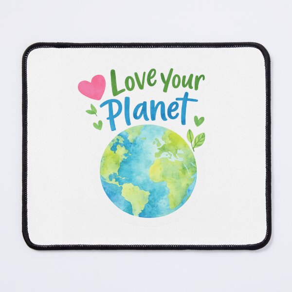 Item preview, Love Your Planet – Watercolor Earth Sticker designed and sold by M.Store.