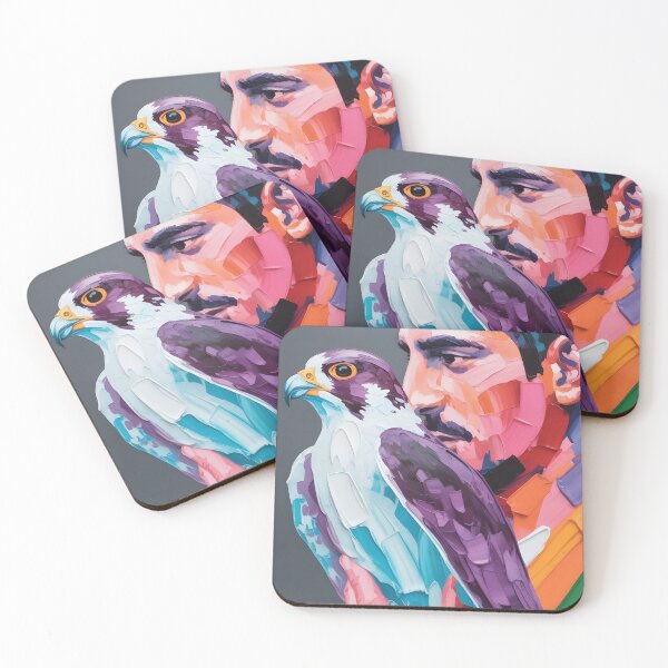 Item preview, Modern Saudi Heritage: Abstract Portrait Print designed and sold by GoldenVerseArt.