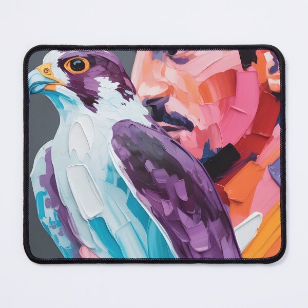 Item preview, Modern Saudi Heritage: Abstract Portrait Print designed and sold by GoldenVerseArt.