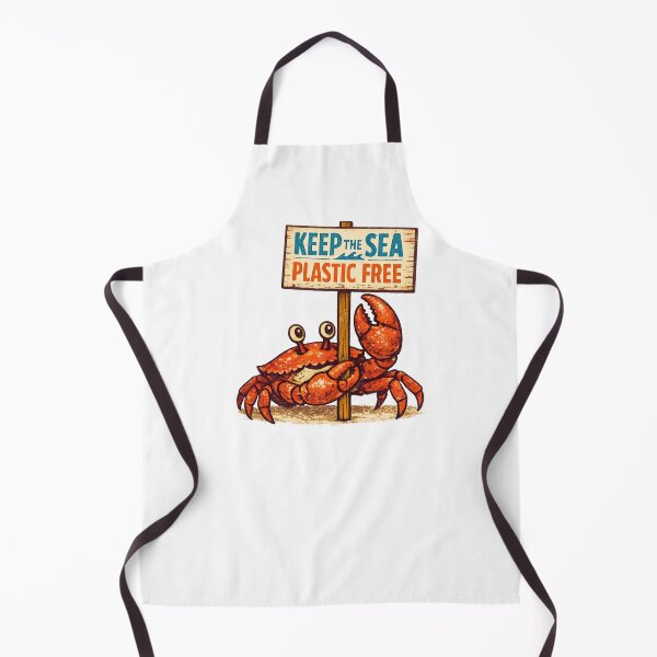 Item preview, Keep the Sea Plastic Free designed and sold by LuveraxArt.