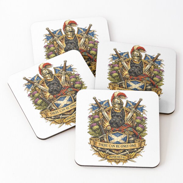 Item preview, Immortal Scottish Terrier Crest - Highland Heraldry designed and sold by CJChronicles.