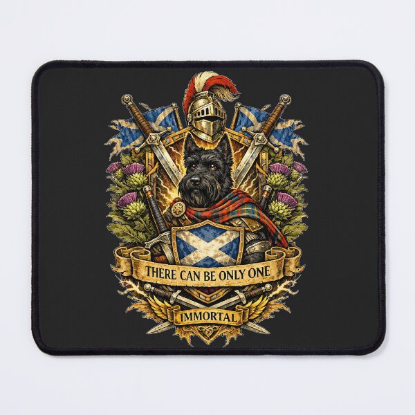 Item preview, Immortal Scottish Terrier Crest - Highland Heraldry designed and sold by CJChronicles.