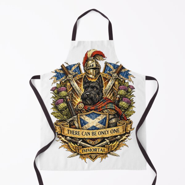 Item preview, Immortal Scottish Terrier Crest - Highland Heraldry designed and sold by CJChronicles.