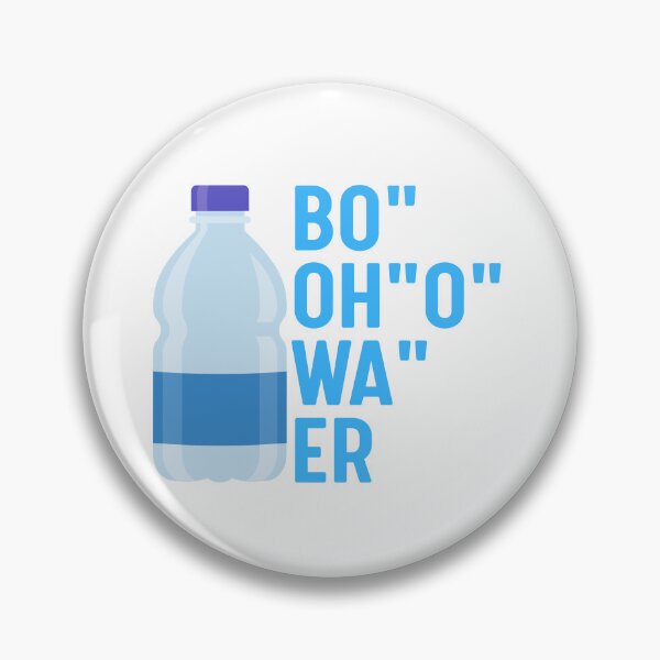 Item preview, British Accents Bo'oh'o Wa'er Bottle Of Water designed and sold by Dondonmart.