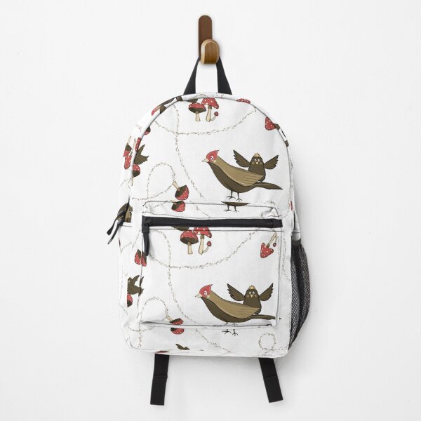 Item preview, Whimsical Forest Birds and Mushrooms - Cottagecore Pattern designed and sold by Fiorart Studio .