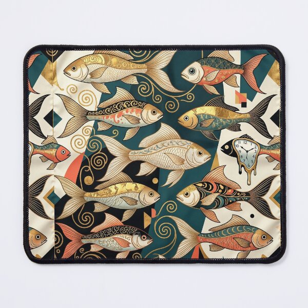 Item preview, Fantastically beautiful fish swim in the depths of the ocean. designed and sold by Natalia-Vlad.