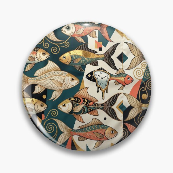 Item preview, Fantastically beautiful fish swim in the depths of the ocean. designed and sold by Natalia-Vlad.