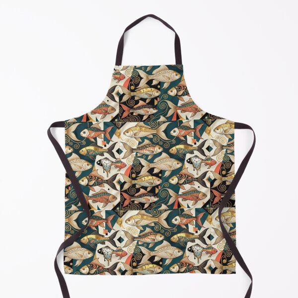 Item preview, Fantastically beautiful fish swim in the depths of the ocean. designed and sold by Natalia-Vlad.