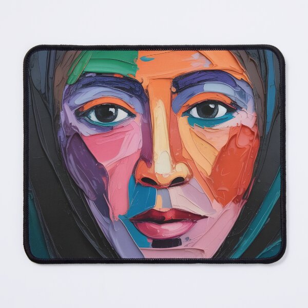Item preview, Avant-Garde Saudi: Expressionist Heritage Print designed and sold by GoldenVerseArt.