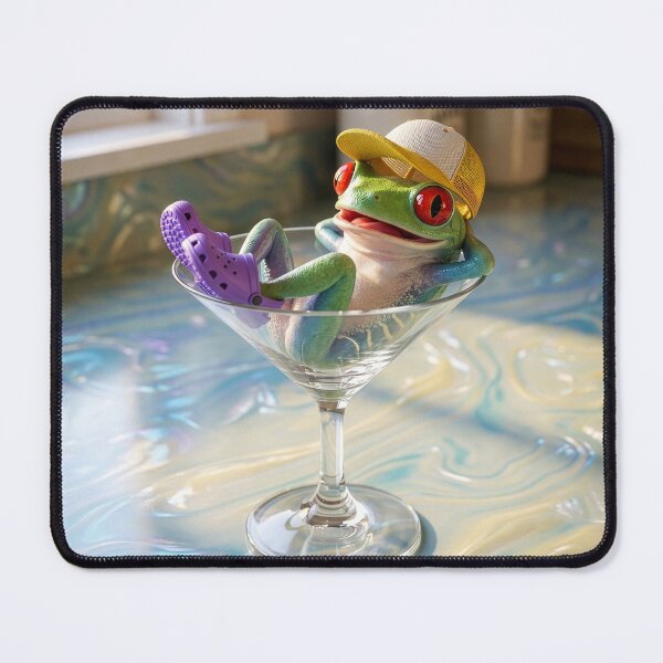 Item preview, Red-Eyed Tree Frog Takes a Load Off designed and sold by Tridentulus.