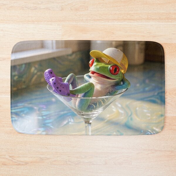 Item preview, Red-Eyed Tree Frog Takes a Load Off designed and sold by Tridentulus.