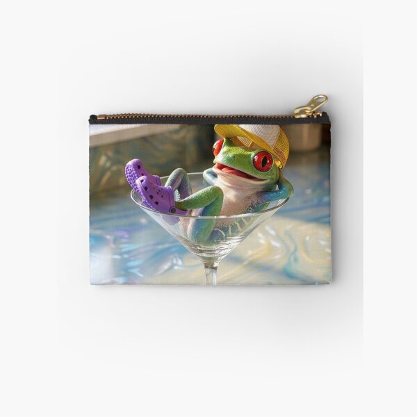 Item preview, Red-Eyed Tree Frog Takes a Load Off designed and sold by Tridentulus.