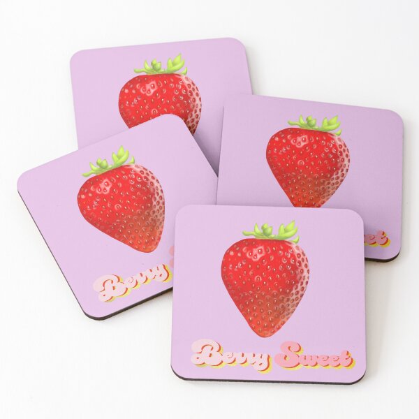 Item preview, berry sweet strawberry print designed and sold by Olivia.art.room.