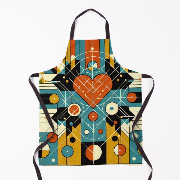 Item preview, Geometric Heart Abstract Composition designed and sold by InkSmithery.