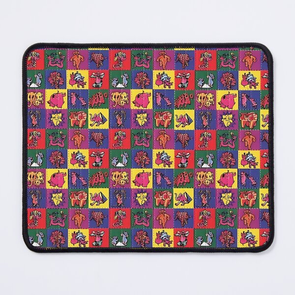 Item preview, Elephants on Parade Blotter designed and sold by TheWeirdness.