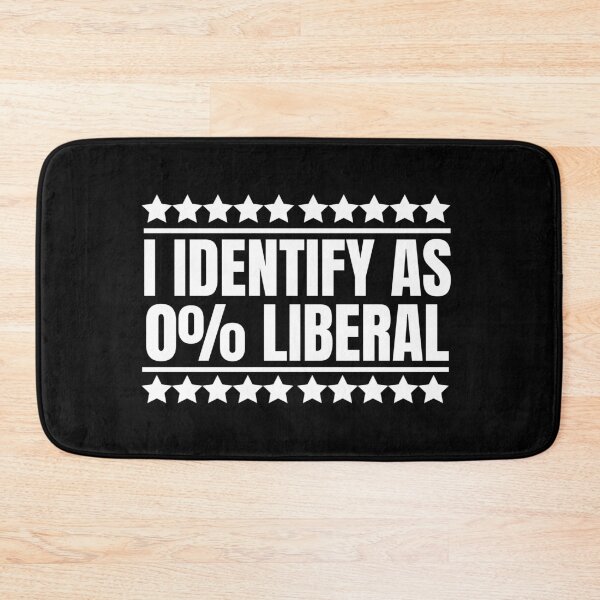 Item preview, I Identify As 0 Percent Liberal designed and sold by Dondonmart.