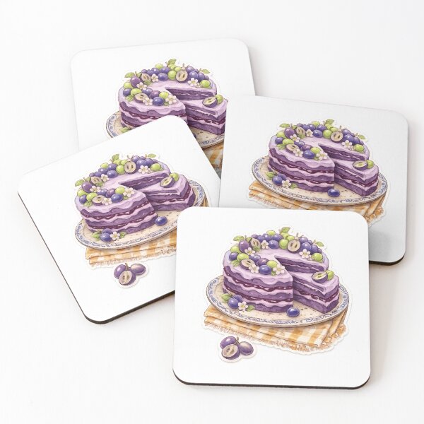 Item preview, delicious sliced ​​grape cake designed and sold by LiriosLand.