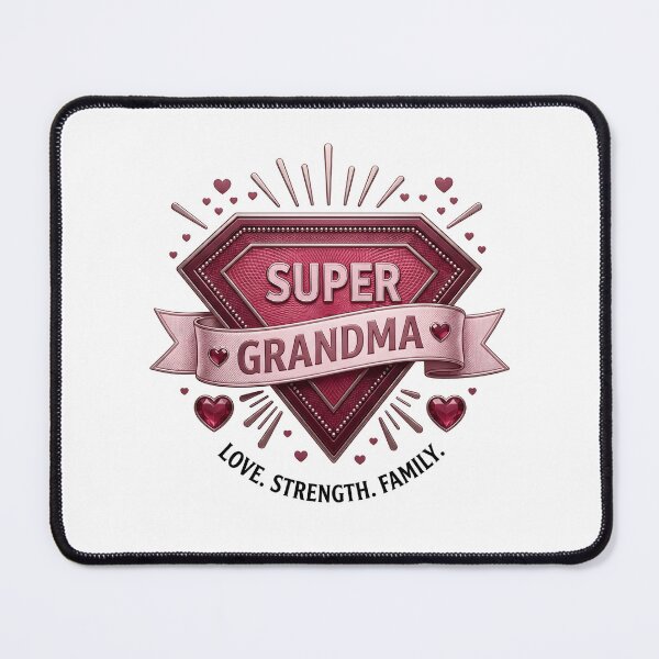 Item preview, Super Grandma Mother’s Day Gift – Family Love Graphic Tee designed and sold by relso.