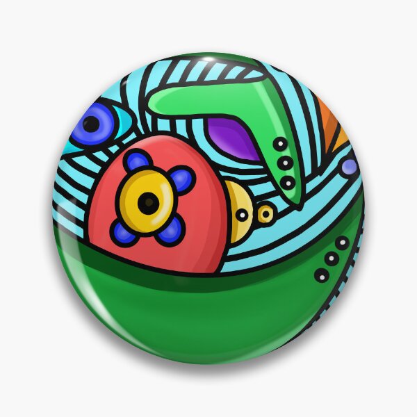 Item preview, Colorful abstract  designed and sold by Wicked Cricket.