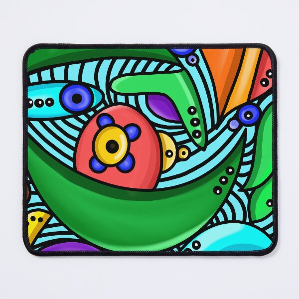 Item preview, Colorful abstract designed and sold by Wicked Cricket.
