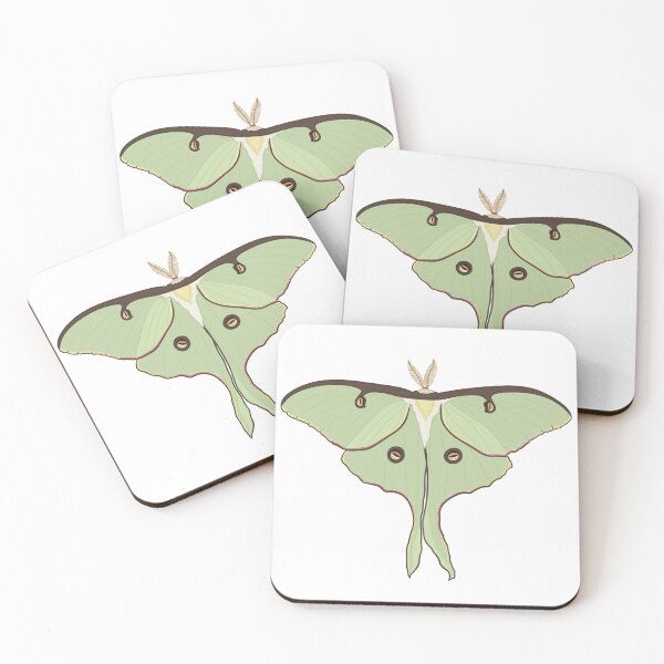 Item preview, Luna Moth designed and sold by ColoredByClaire.