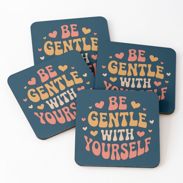 Item preview, Gentle Rebuild – Soft Healing Motivation Quote  designed and sold by ُEldalal-Design.