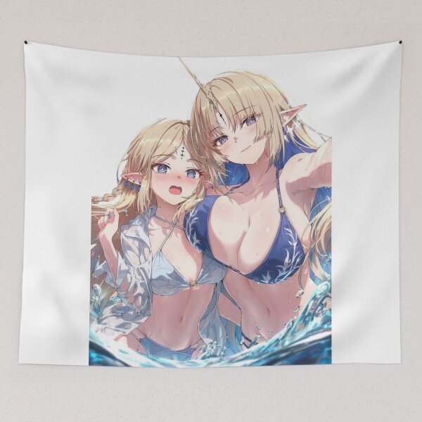 Item preview, Cartethyia and Fleurdelys Swimsuits Wuthering Waves designed and sold by KomiArts.