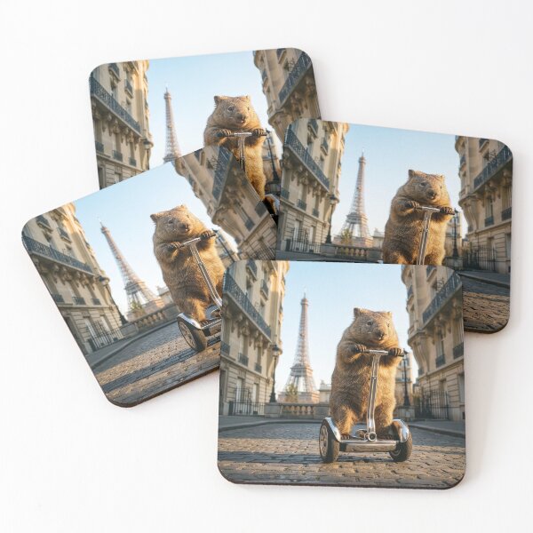 Item preview, A Wombat in Paris designed and sold by Tridentulus.
