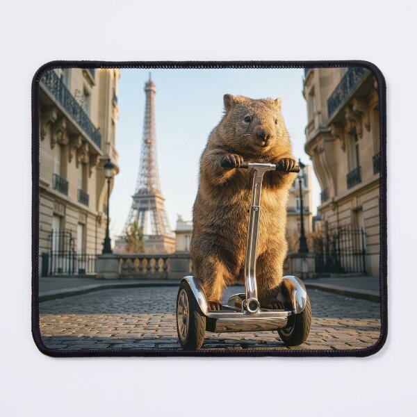 Item preview, A Wombat in Paris designed and sold by Tridentulus.