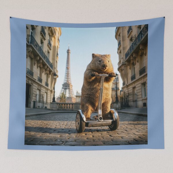 Item preview, A Wombat in Paris designed and sold by Tridentulus.