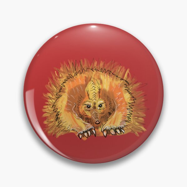 Item preview, Colorful Echidna Sketch | Cute Spiky Animal Illustration designed and sold by penelopejade.