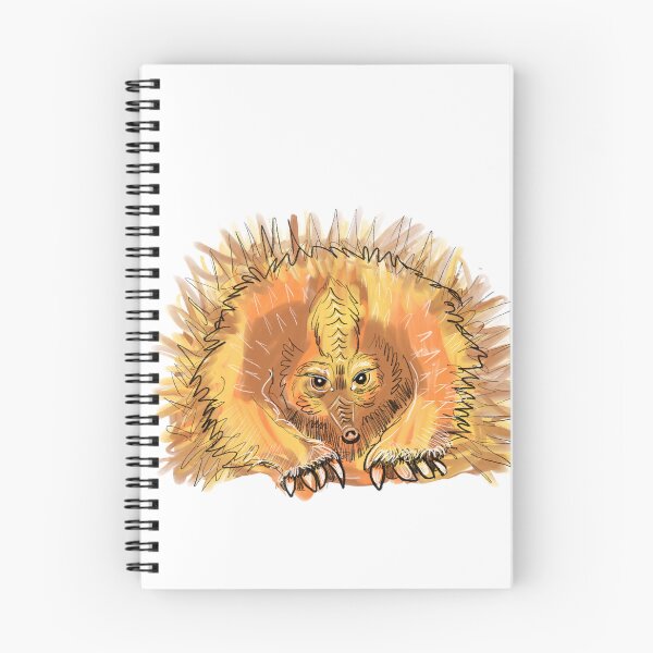 Item preview, Colorful Echidna Sketch | Cute Spiky Animal Illustration designed and sold by penelopejade.
