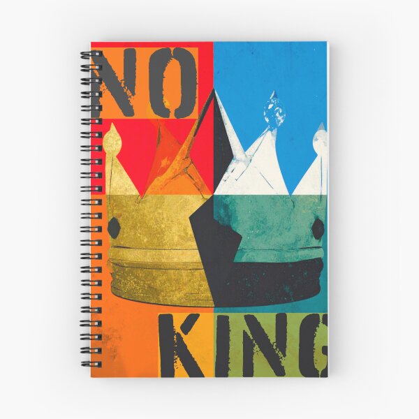Item preview, NO KING Original Protest Art designed and sold by thelivingrp.