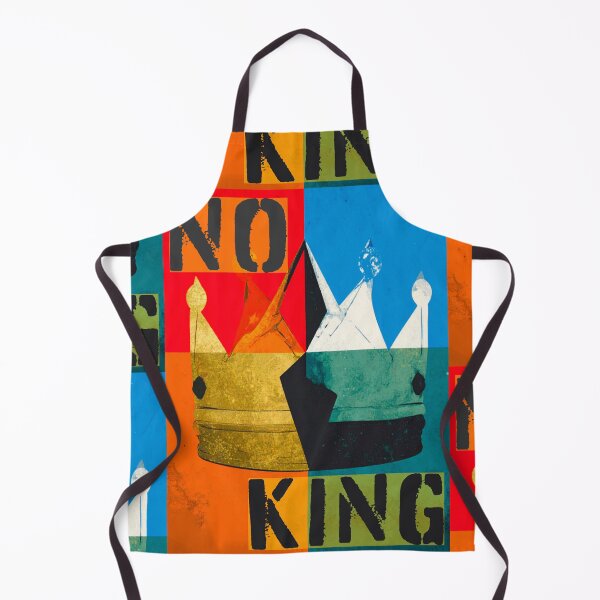 Item preview, NO KING Original Protest Art designed and sold by thelivingrp.