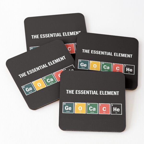 Item preview, Geocaching The Essential Element, Geocacher designed and sold by Hybrid-Mind.