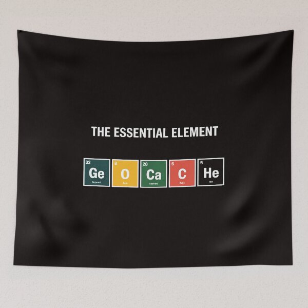 Item preview, Geocaching The Essential Element, Geocacher designed and sold by Hybrid-Mind.