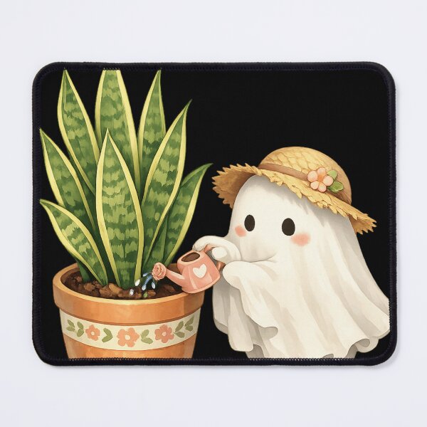 Item preview, Introvert Houseplant Ghost - Cute Plant Caretaker designed and sold by Retro Mood Co.