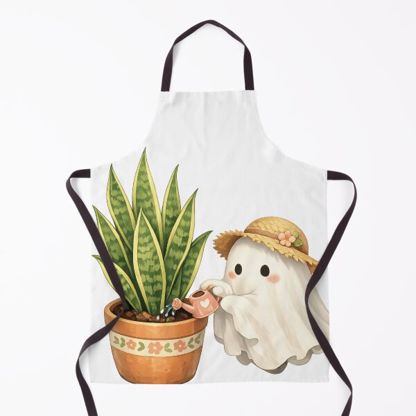 Item preview, Introvert Houseplant Ghost - Cute Plant Caretaker designed and sold by Retro Mood Co.
