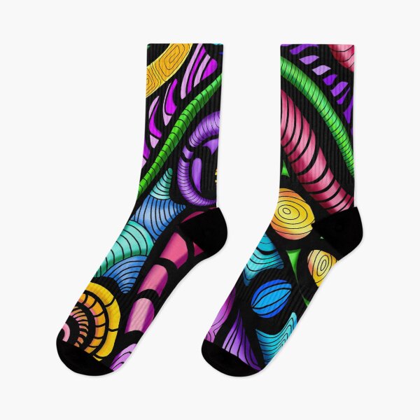 Item preview, A trippy hippie colorful  design  designed and sold by Wicked Cricket.