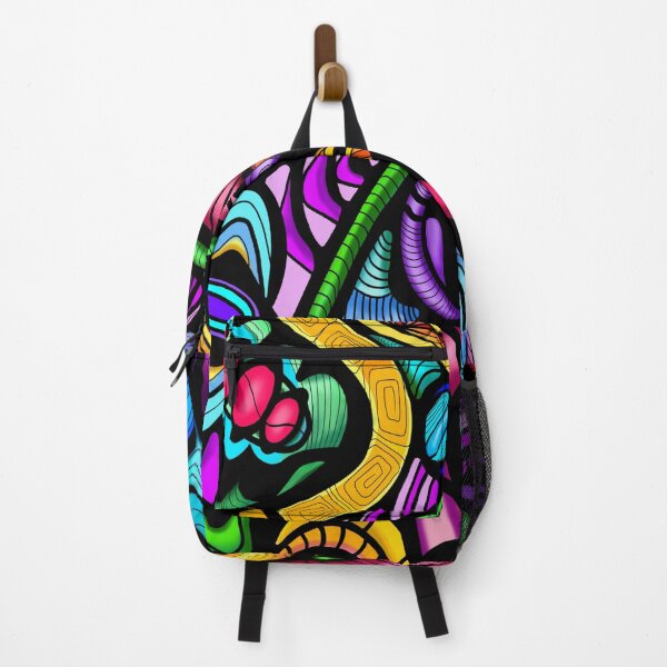 Item preview, A trippy hippie colorful design designed and sold by Wicked Cricket.