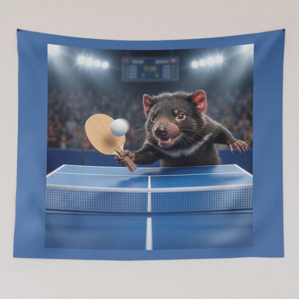Item preview, Ping Pong Champion Tasmanian Devil  designed and sold by Tridentulus.