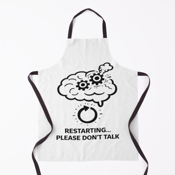Item preview, Restarting Please Don’t Talk Funny Introvert Brain Design designed and sold by MS-DesignArt.