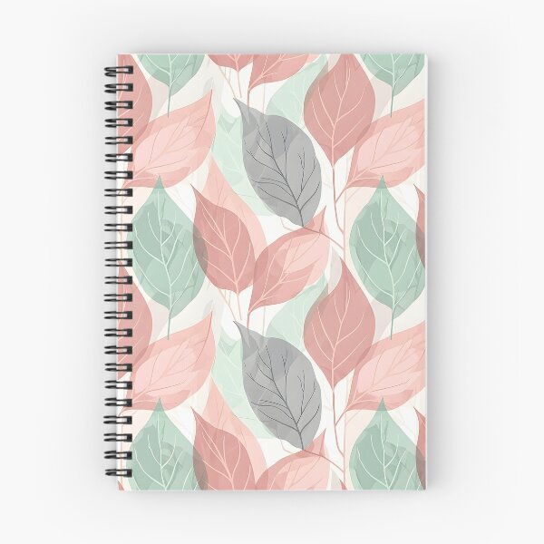 Item preview, Peachy Green Layered Leaves designed and sold by Eclectic Monkey.